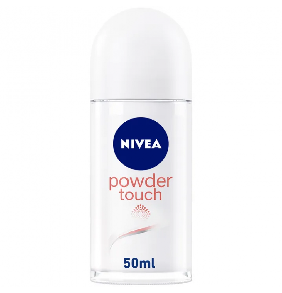 Nivea Powder Touch Deodorant Roll on Antiperspirant for Women 50ml